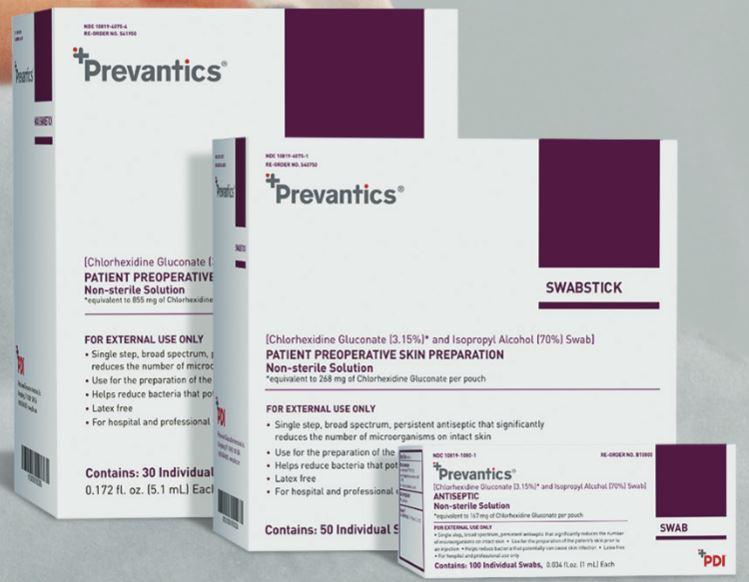 Prevantics Swabs by PDI,  Inc.