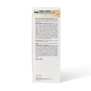 PDI Sani-Cloth Bleach Germicidal Disposable Wipes - Sani-Cloth Bleach Germicidal Disposable Wipes, 11.5" x 11.75", 40 X-Large Individual Packets per Box - U26595