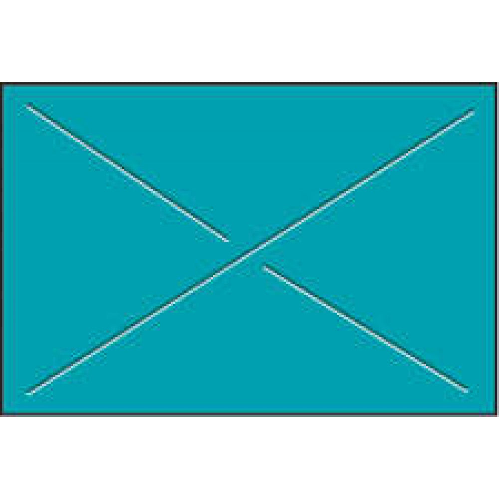 Label Compatible With Garvey And Cs-2 Guns Paper Permanent 15/16" X 5/8" Aqua 1000 Per Roll, 20 Rolls Per Box
