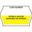 Label Compatible With Meto, Txii Guns Paper Permanent 1" X 5/8" White And Yellow 1125 Per Roll, 12 Rolls Per Box