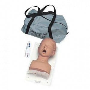 Simulaids 3 Year-Old Child Airway Management Trainer - Airway Management Manikin, 3-Year-Old Child - 101-125