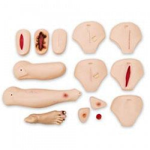 Nasco Female Wound Care Assessment Set - Female Wound Care Assessment Kit - LG02164U