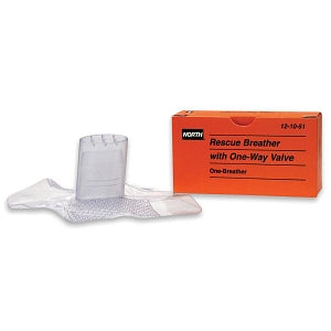 North Safety Unitized CPR Microshield Face Shields - Microshield Uniti ...