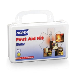 North Safety First Aid Office Kits - 25 Person Plastic First Aid Office Kit - 019702-0002L