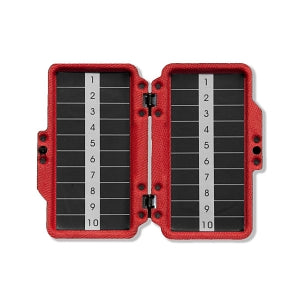 NewGen Surgical Surgical Needle Counters - Needle Counter with Double Magnet and Adhesive Tabs, Sterile, for up to 20 Needles - NGSNC20MA-96