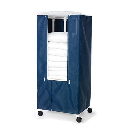 Narrow Bulk Linen-Pillow Cart Narrow Bulk Linen/Pillow Cart - 26.375"W x 20.658"D x 60.375"H