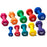 Durable Dumbbell set with Cast-Iron Core Neoprene Coated Dumbbell Set of 10