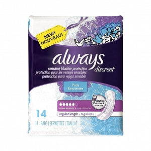 Procter & Gamble Always Discreet Pads for Bladder Leaks - Always Discr