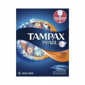 Procter & Gamble Tampax Pearl Tampons - Tampax Pearl Tampons, Super Plus - 00073010002302