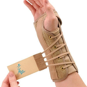 Medical Specialties Lacer Wrist Brace - Wrist Brace, Right Hand, Black, Size L - 223935