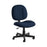 OFM 105 Comfort Series Fabric Armless Task Chairs - Comfort Series Fabric Armless Task Chair, Navy - 105-804