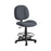 OFM Comfort Series Fabric Task Chairs with Drafting Kit - Comfort Series Fabric Task Chair with Drafting Kit, Gray - 105-DK-801