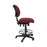 OFM Fabric Ergonomic Armless Task Chairs with Drafting Kit - Fabric Ergonomic Armless Task Chair with Drafting Kit, Burgundy - 241-DK-201
