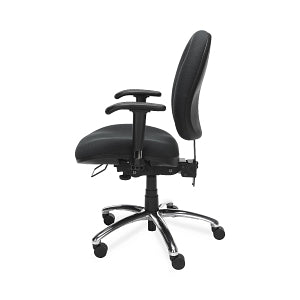OFM 24/7 Fabric Ergonomic Task Chairs with Arms - 24/7 Fabric Ergonomic Task Chair with Arms, Charcoal - 247-203