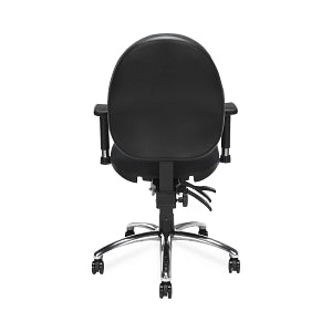 OFM 24/7 Fabric Ergonomic Task Chairs with Arms - 24/7 Fabric Ergonomic Task Chair with Arms, Charcoal - 247-203