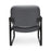 OFM 407 Fabric Big & Tall Reception Chairs - Fabric Big and Tall Reception Chair, Gray - 407-801