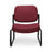 OFM 409 Fabric Big & Tall Armless Reception Chairs - Fabric Big and Tall Armless Reception Chair, Wine - 409-803