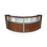 OFM Marque Series Reception Stations - RECEPTION, MARQUE, PLEXI, DOUBLE, CHERRY - 55312-CHY