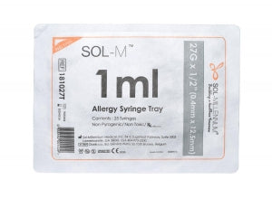 SOL-Millennium SOL-M Allergy Syringe Trays - 1 mL SOL-M Allergy Syring ...