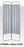 Omnimed Economy Folding Screens and Frames - Economy Folding Screen, Frame Only, 2-Section - 153092