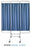 Omnimed 3-Section Mobile Screen Frame on Casters - FRAME, FOLDING, MOBILE, 3-SEC, W/CASTERS - 153153