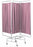 Omnimed 3-Section King-Size Privacy Screen Frames - FRAME, FOLDING, KING, 3-SEC, W/CASTERS - 153961
