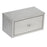 Omnimed Single-Door Steel Cabinets - Double-Door Horizontal Mount Stainless Steel Narcotics Cabinet with Triple Bolt / Key Lock, 16" W x 8" D x 8" H - 181502