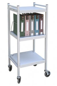 Omnimed Inc Omnicart Chart Racks - Omnicart Chart Rack, 5 Chart Capacity, Beige - 260012