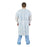 Halyard Poly-Coated Fluid-Resistant Gown - MBO-GWN, PLY, FLD RSTNT, YLLW, UNI, OVR / HD - 47003