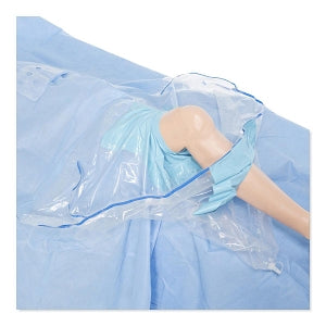 Halyard Health Knee Arthroscopy Drapes - Arthroscopy Knee Drape, Nonsterile, 90" x 124" - 79265