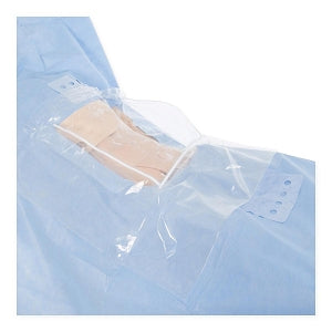 Halyard Health Obstetrics Drapes - C-Section Obstetrics Drape with Fenestration, 100" x 72" x 120" - 79528