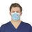 Halyard Level 3 Antifog Procedure Masks - Novaplus Level 3 Procedure Mask with Ear Loops, Blue - V47569