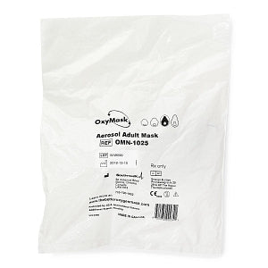 Southmedic Medline Exclusive - OxyMask Aerosol Masks - OxyMask Aerosol Adult Mask with 22 mm Swivel Adapter, Medline Exclusive - OMN-1025