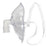 Southmedic Medline Exclusive - OxyMask Aerosol Masks - OxyMask Aerosol Adult Mask with 22 mm Swivel Adapter, Medline Exclusive - OMN-1025