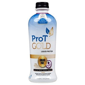 OP2 Labs ProT Gold Liquid Collagen Proteins - ProT Gold Liquid Protein, Berry, 30 oz. - PROTGB30OZ