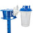 Medline Rigid Canister Holders - Plastic Rigid Canister Holder with Metal DISS Adapter, Holds 1200cc Rigid Canister - OR12D