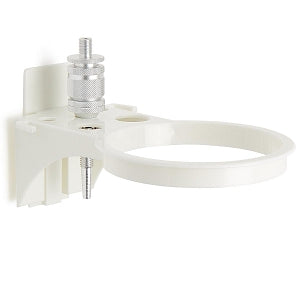 Medline Rigid Canister Holders - Plastic Rigid Canister Holder with Metal DISS Adapter, Holds 1200cc Rigid Canister - OR12D