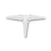 Medline Tubing Connectors - Nonsterile "T" Tubing Connector - OR352