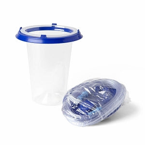 Medline Suction Canister Semi-Rigid Liners - 1, 500cc Suction Canister Semi-Rigid Liner with 6 ft. x 3/16" Tubing - OR526K