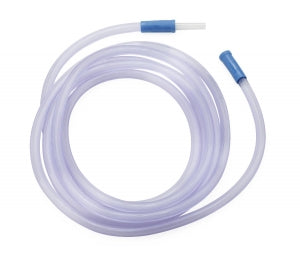 Medline Sterile Universal Suction Tubing with Straight Connectors - Sterile Universal Suction Tubing with Straight Ribbed Connectors, 9/32" x 12' - OR712