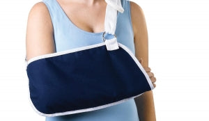 Medline Deep Pocket Arm Slings - Deep Pocket Arm Sling with Neck Pad, Size S - ORT11300S