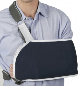 Medline Sling-Style Shoulder Immobilizers with Foam - Sling-Foam Shoulder Immobilizer, Size L - ORT16210L
