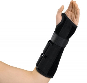 Medline Wrist and Forearm Splints - 10" Deluxe Forearm Wrist Splint, Left, Size XL - ORT18110LXL