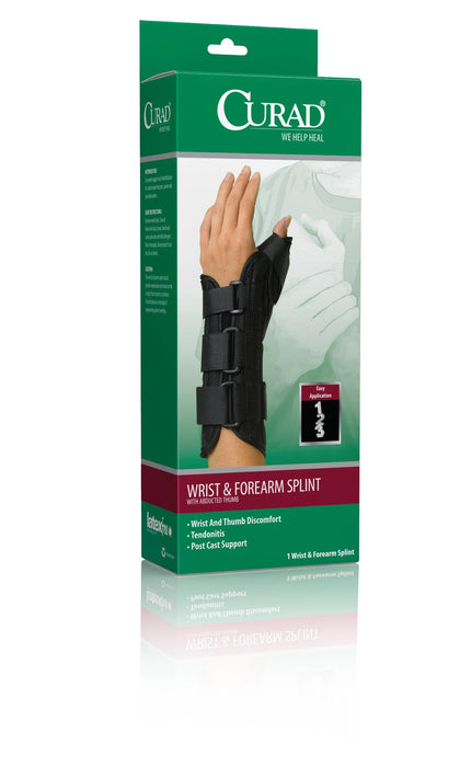 CURAD Wrist and Forearm Splint with Abducted Thumb