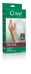 Medline CURAD Elastic Wrist Splints - CURAD Elastic Wrist Splint, Retail, 7", Left, Size M, 6-1⁄2" - 7-1⁄2" - ORT19100LMD