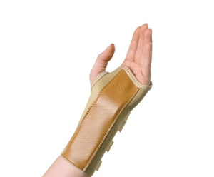 Medline Elastic Wrist Splints - 7" Elastic Wrist Splint, Size M, Left Wrist - ORT19100LM