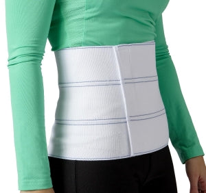 Medline Tri-Panel Abdominal Binders - Tri-Panel Abdominal Binder, Size L and XL, 9" - ORT21100LXL