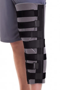 Medline Cut-Away Knee Immobilizer - Cut-Away Knee Immobilizer, 12", Universal - ORT2420012