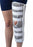Medline Sized Knee Immobilizers - Tricot Foam Knee Immobilizer, 12", Size L - ORT2440012L