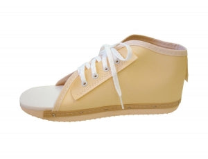Medline Lace-Up Post-Op Shoes - Vinyl Post-Op Shoe with Lace-Up Closure, Men's Size S - ORT30100MS